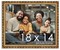 18x14 Solid Wood Antique Picture Frame with UV-Resistant Acrylic & Acid-Free Backing, Available in 4 Finishes: Bronze, Gold, Silver, and Gold with Black
